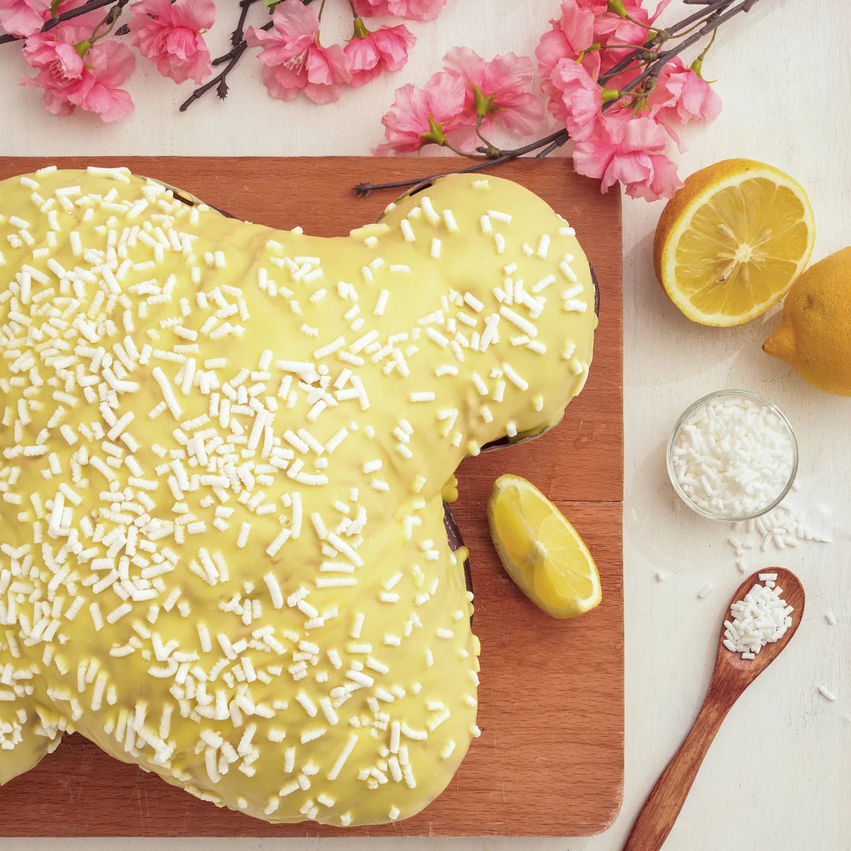 Colomba Artigianale Farcita con Crema al Limone