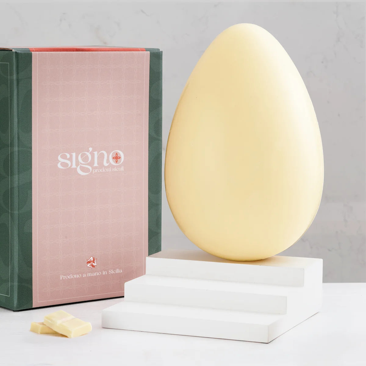 Uovo Artigianale al Cioccolato Bianco