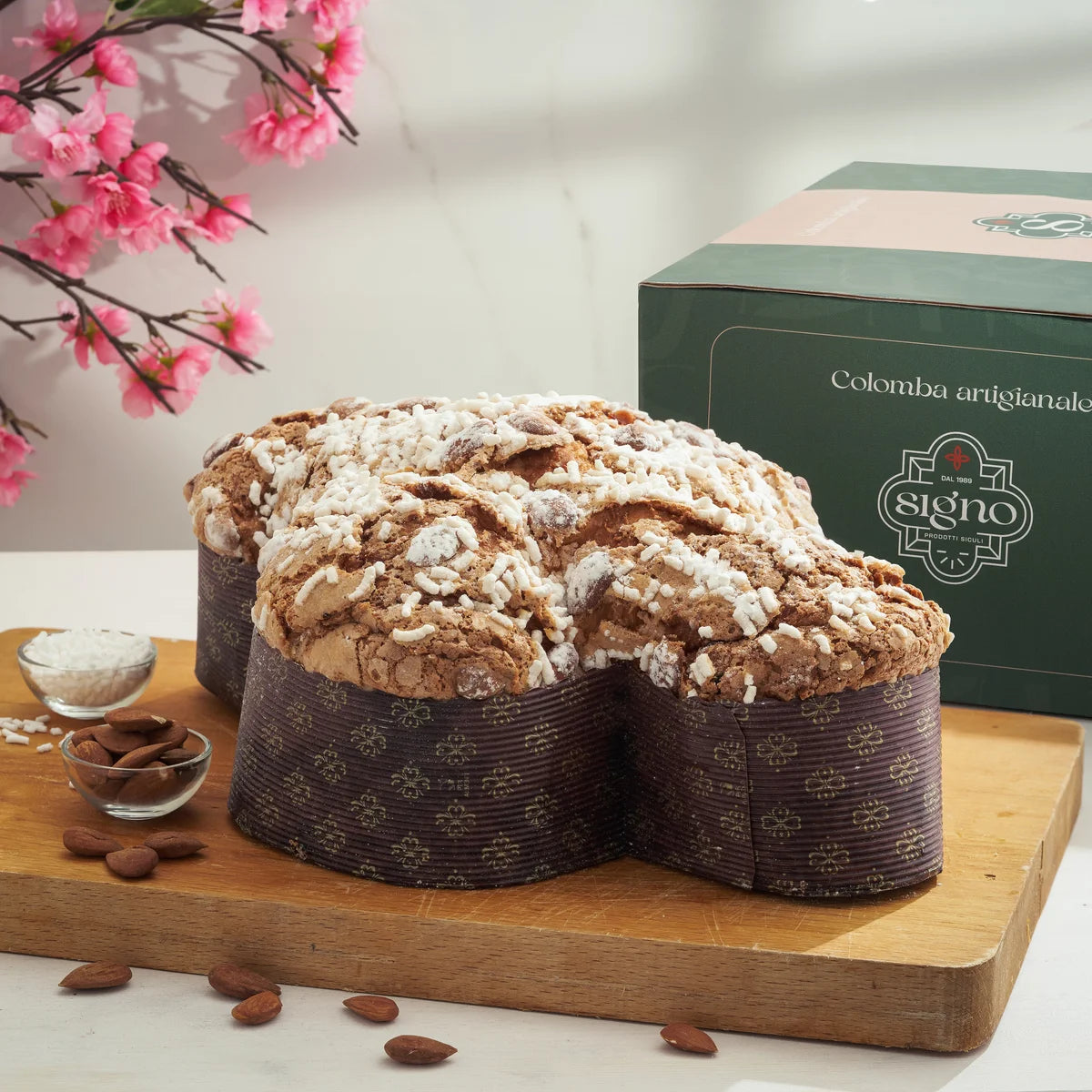 Colomba Artigianale con Uvetta, Canditi di Arancia e Cedro
