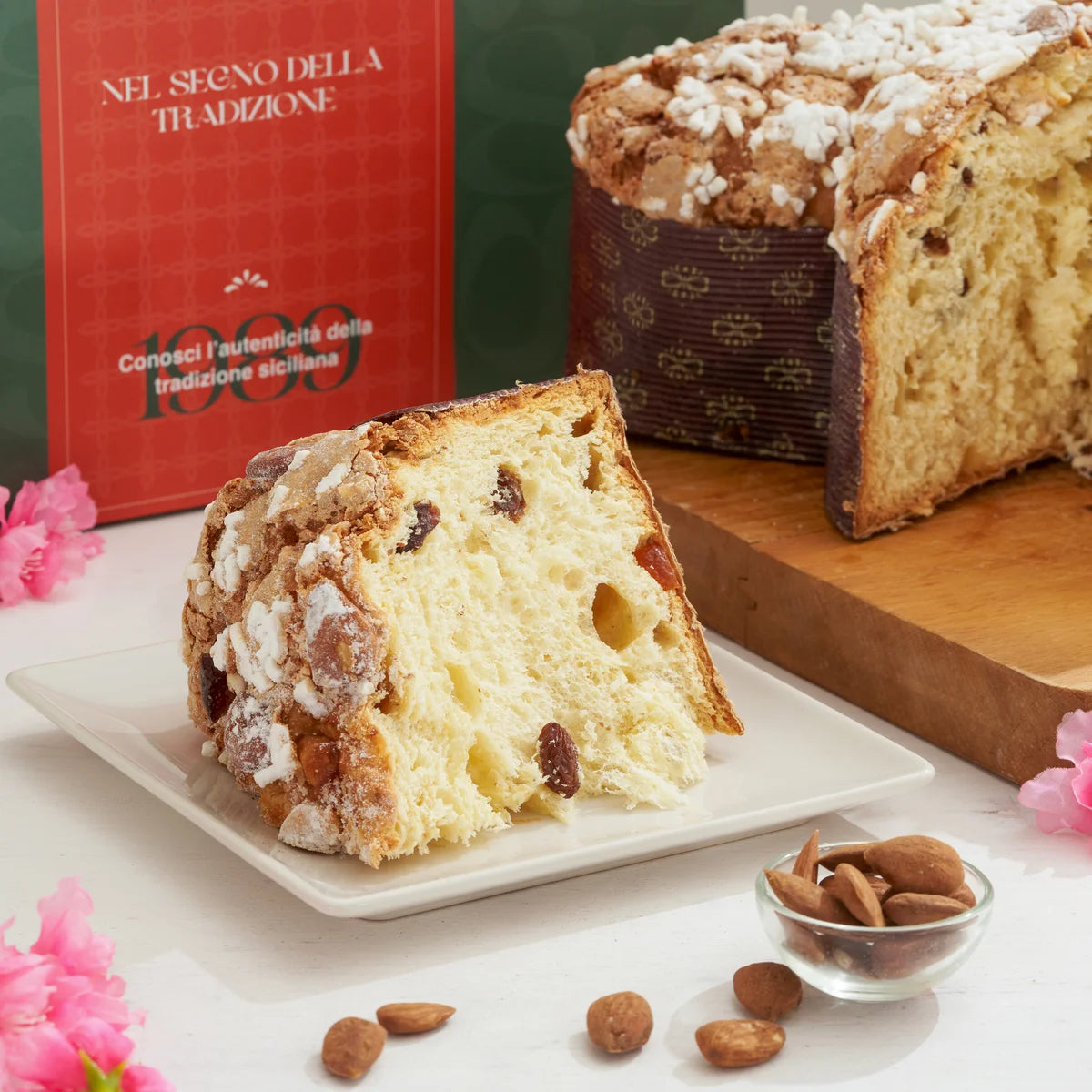 Colomba Artigianale con Uvetta, Canditi di Arancia e Cedro